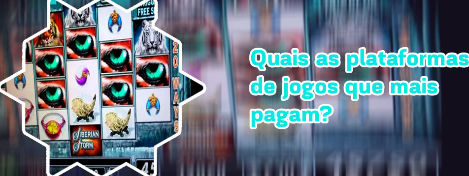 Jogos slots que mais pagam